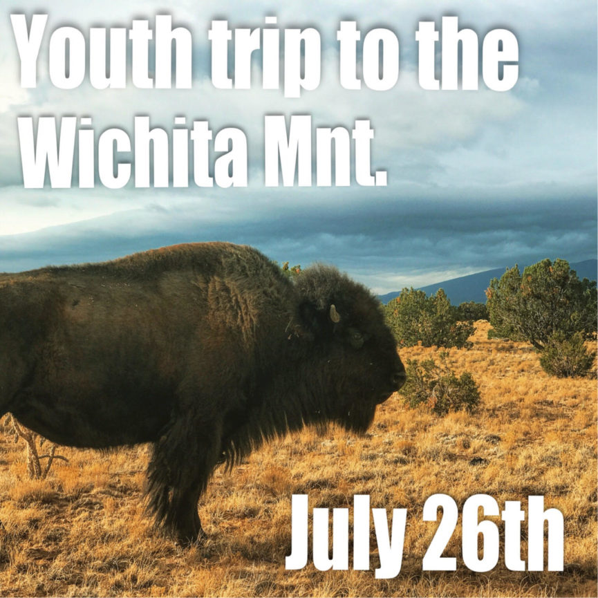 Youth Trip to Wichita Mountains July 26, 2018