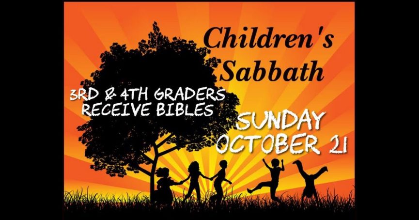 2018 Children's Sabbath