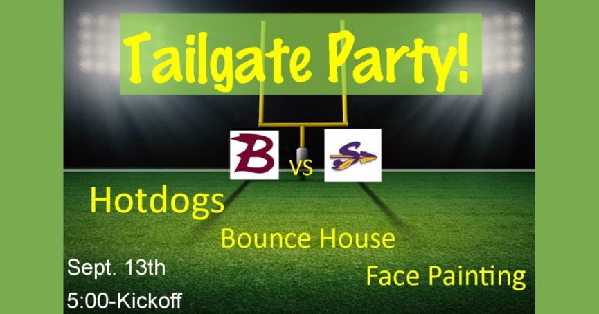Tailgate Party September 13, 2019