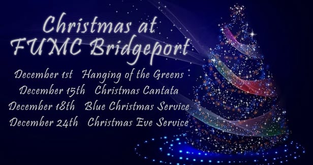2019 Christmas events at FUMC Bridgeport