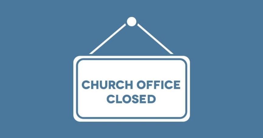 church office closed