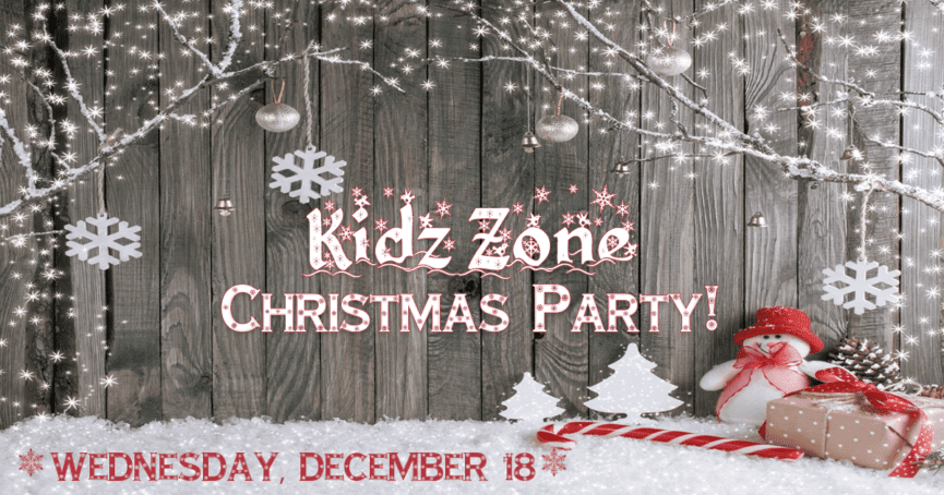 Kidz Zone Christmas Party