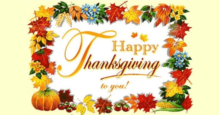 Happy Thanksgiving to You