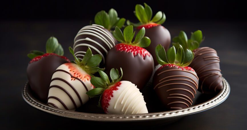 chocolate-dipped strawberries